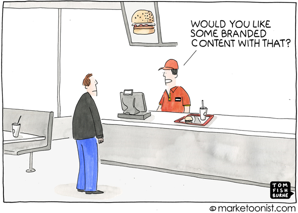 Marketoonist Branded Content Cartoon