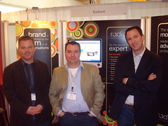 Radian6 Social Media Monitoring Booth