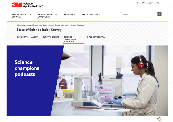3M Science Champions Podcast Image