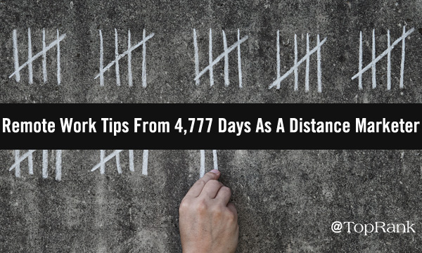 Hand marking days on a chalkboard image.