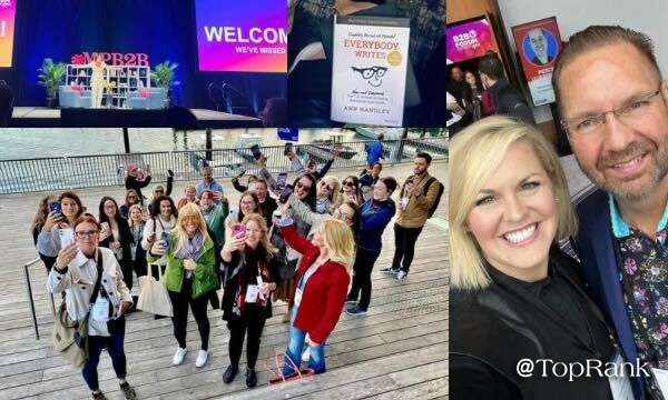 5 questions B2B marketers need to ask #MPB2B collage image