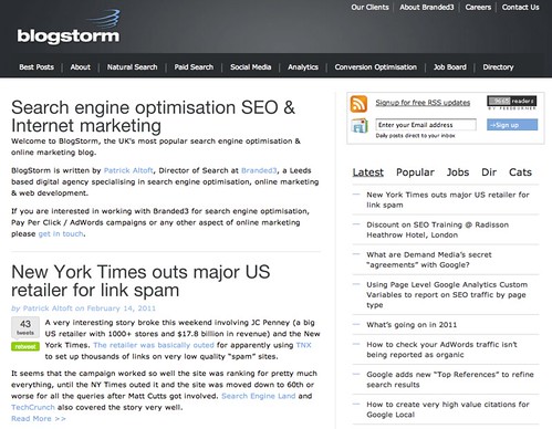 Blogstorm