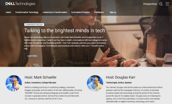 Dell Technologies Influencer Marketing Example