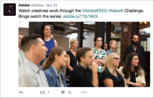 Adobe Twitter