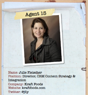 Julie Fleischer Content Marketing Secret Agent