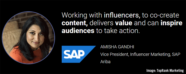 Amisha Gandhi of SAP Quote Image