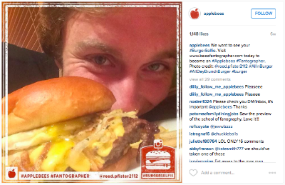 Applebees Instagram
