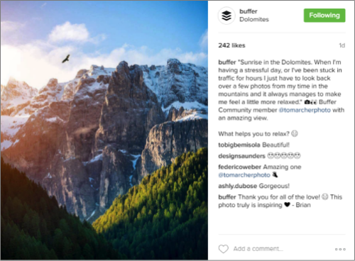 Buffer Instagram 1