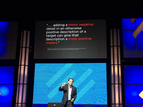 Daniel Pink Contrast Principle - Authority Rainmaker 2015