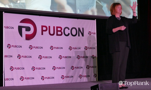 Debra Jasper Pubcon Las Vegas 2018 Keynote Photo By Lane R. Ellis