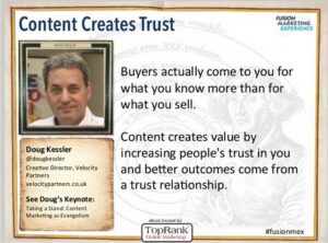 Doug Kessler Content Creates Trust