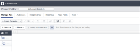 Facebook Power Editor