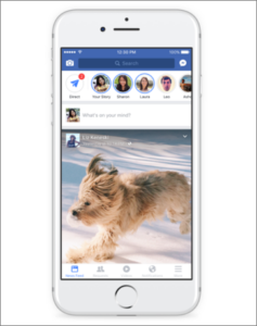 Facebook Stories Example