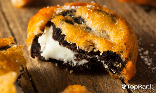 Fried oreo image.
