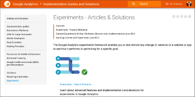 Google Experiments