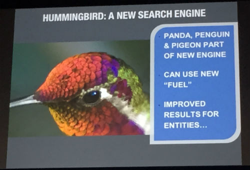 Google Hummingbird Algorithm - Authority Rainmaker 2015