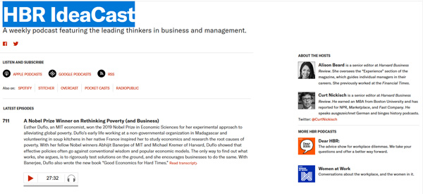 HBR IdeaCast
