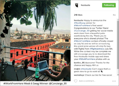 Hootsuite Instagram 1