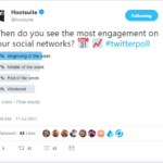 Hootsuite Poll Example