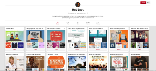 HubSpot Pinterest