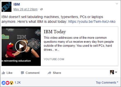 IBM Facebook