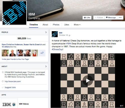 IBM Facebook