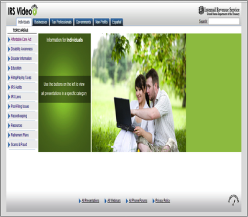 IRS Webinar