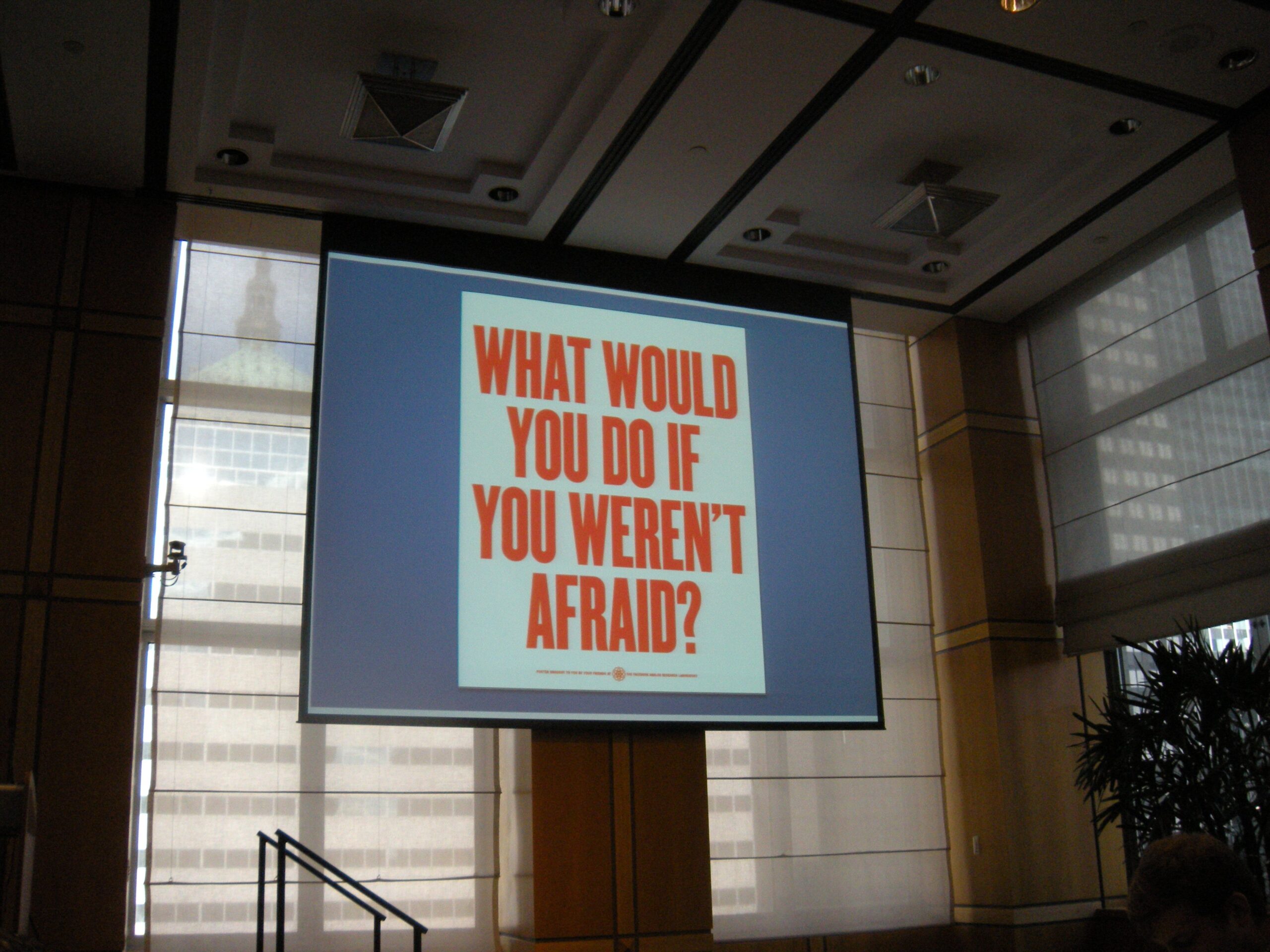 If You Weren't Afraid Image - PRSA Digital Impact Conference