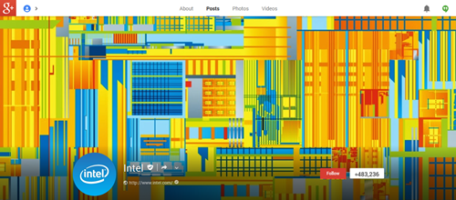 Intel Google Plus
