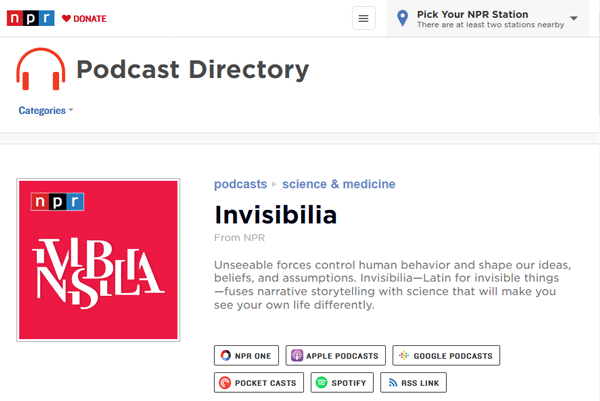 Invisibilia