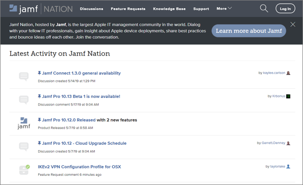 Jamf Nation Online Community