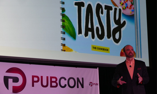 Joe Pulizzi at Pubcon 2018 Photo by Lane R. Ellis
