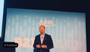 Oracle's Kelvin Gee at B2BMX