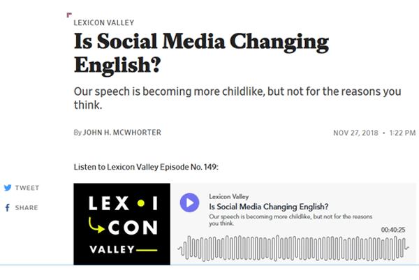 Lexicon Valley