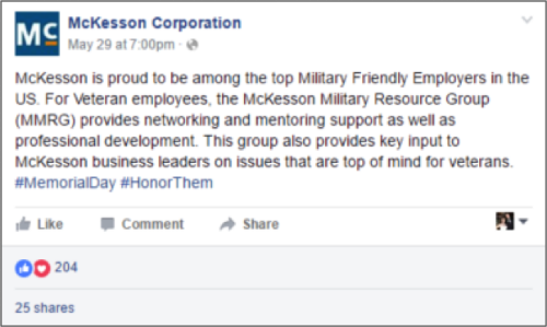 McKesson Facebook