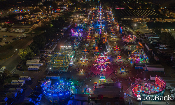 Minnesota State Fair aerial image.