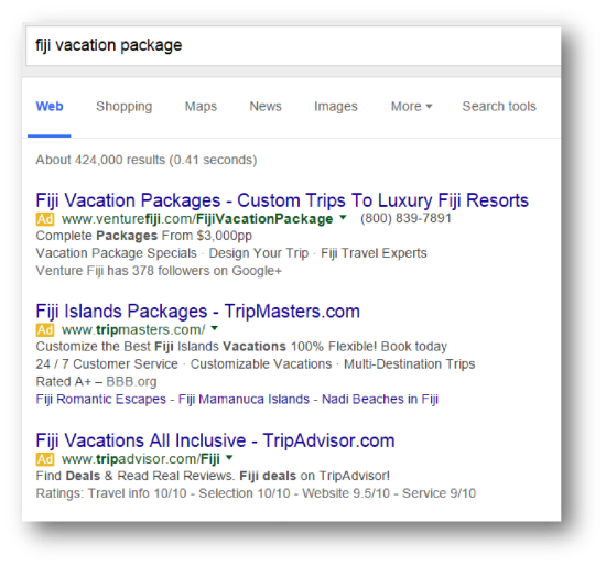 Paid Search Advertising
