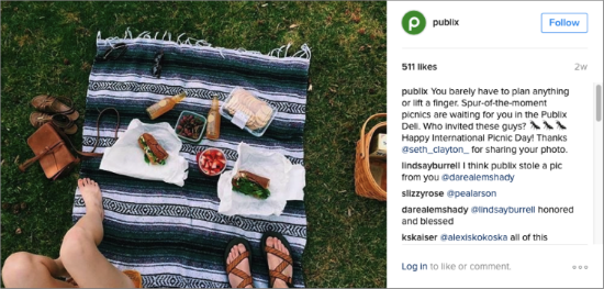 Publix Instagram