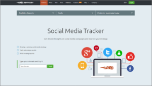 SEMrush Social Media Tracker