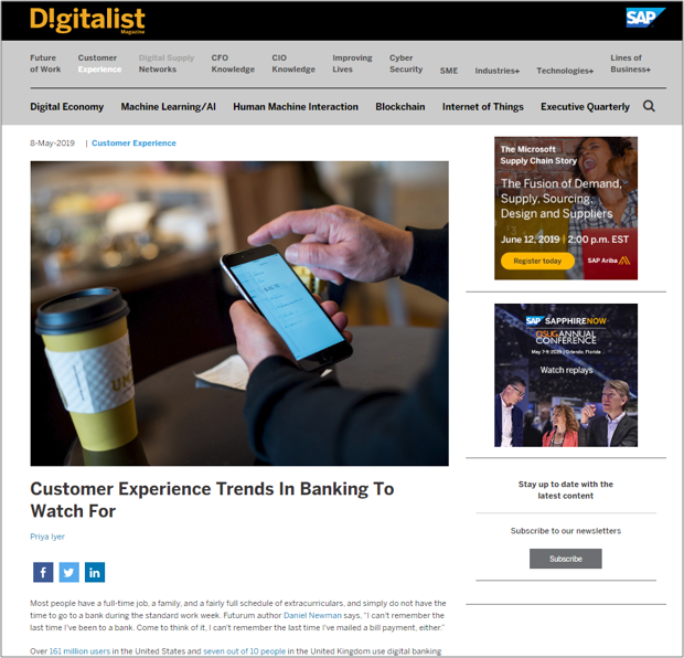 Content Curation Example from Introhive