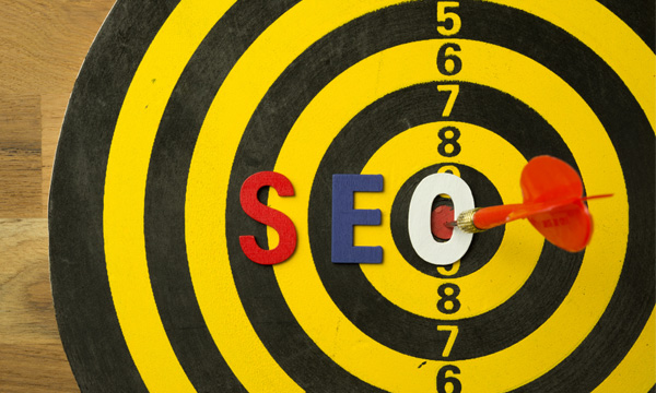 Colorful SEO Dartboard Image