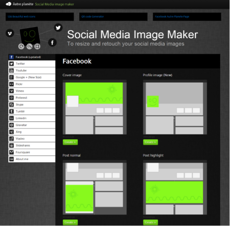 Social media Image maker