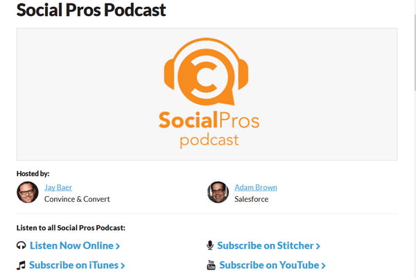 Social Pros Podcast