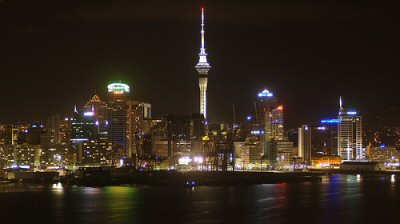 Auckland NZ Skyline