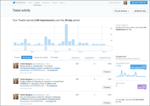 Twitter Analytics Dashboard