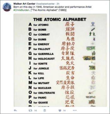 Twitter example 1