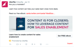 uberflip ad sample