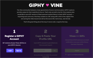 GIPHY's Vine Converter