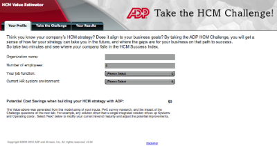 ADP Diagnostic Assessment Tool