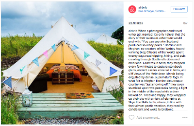 airbnb instagram
